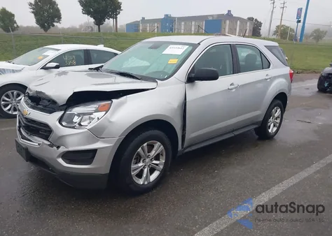 2017 Chevrolet Equinox Ls z USA, uszkodzony, nr VIN 2GNALBEK7H1549042